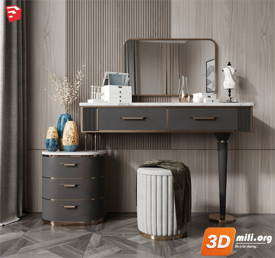 Dressing Table Skp Files 